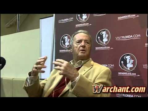 fsu football predictions Bobby Bowden meets the press