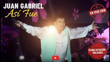 Thumbnail of Inolvidable actuación de Juan Gabriel antes de su partida | “Así Fue”