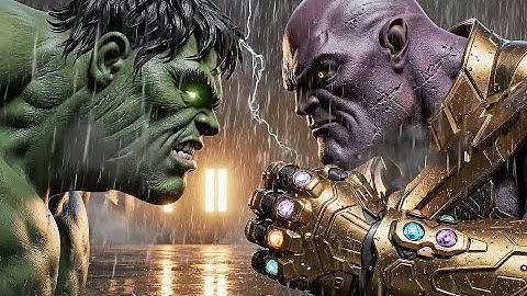 HULK vs THANOS — The Final Fight | Avengers Infinity| Epic 3D Cinematic Battle (Full HD Animation)