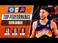 Devin Booker DROPS 1st 40 PT TRIPLE-DOUBLE of Career in Game 1! ☀️