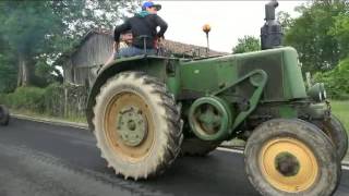 LESTERPS(16) juin 2015 défilé avec 60 vieux tracteurs
