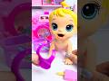 ASMR Unboxing Minnie Mouse Washing Machine Set Toy | Satisfying Toy Play #shorts