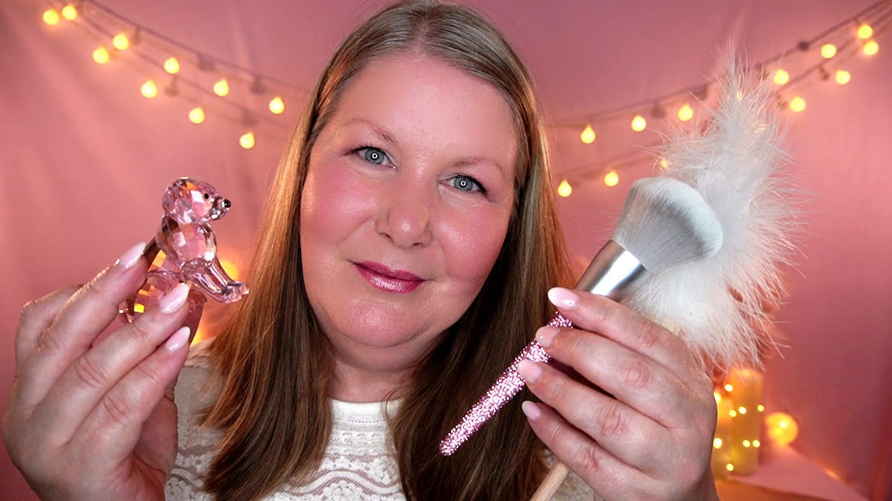 ASMR ♡ Mic Scratching, Face & Mic Brushing, Mouth Sounds, Tapping & Scratching, flüstern ♡ Deutsch
