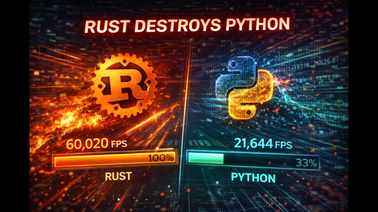 Rust vs Python Speed Test for Wallet Generation - YouTube