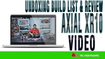 Axial XR10 Unboxing Video & Build List & Review