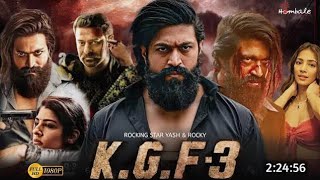 K.G.F Chapter 3 - Official Trailer | New 2024 South Action Movie Trailer | Rocky Raveena Tandon
