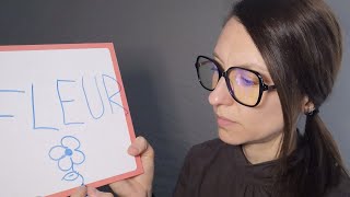 ASMR Relaxing French Teacher #3 (from Quebec) 🤓 Professeure de Français québécois screenshot 1