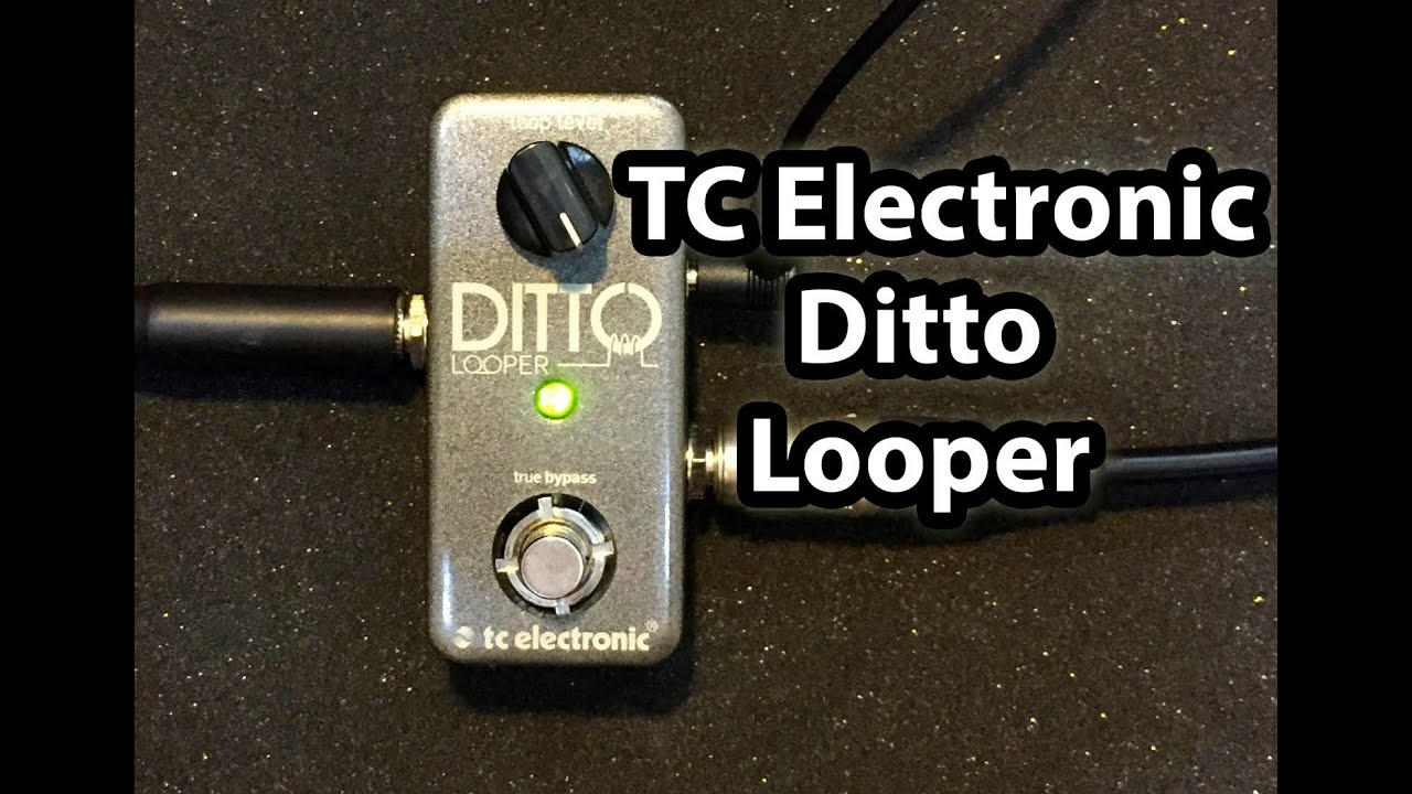 LOJA PRO BAIXO - Pedal TC Electronic Ditto Looper Mini