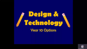 GCSE Design Technology Overview