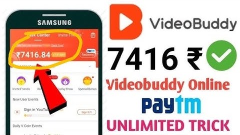 Videobuddy Unlimited Refer Script 2020 || Videobuddy ₹9999 Added || Unlimited Trick