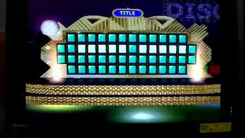 Wheel of Fortune 2nd Edition PlayStation game 1