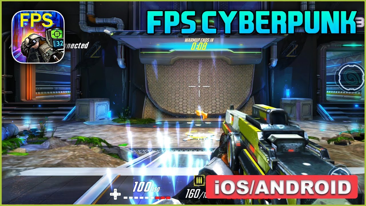 FPS CyberPunk Shooting Game Gameplay Walkthrough (Android, iOS) - Part 1