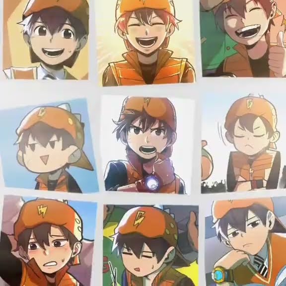 The author actually likes Boboiboy but people say he's not real even though he even though it's real