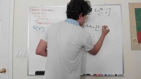 Optimization of Fibonacci Sequence Using Matrix Multiplication