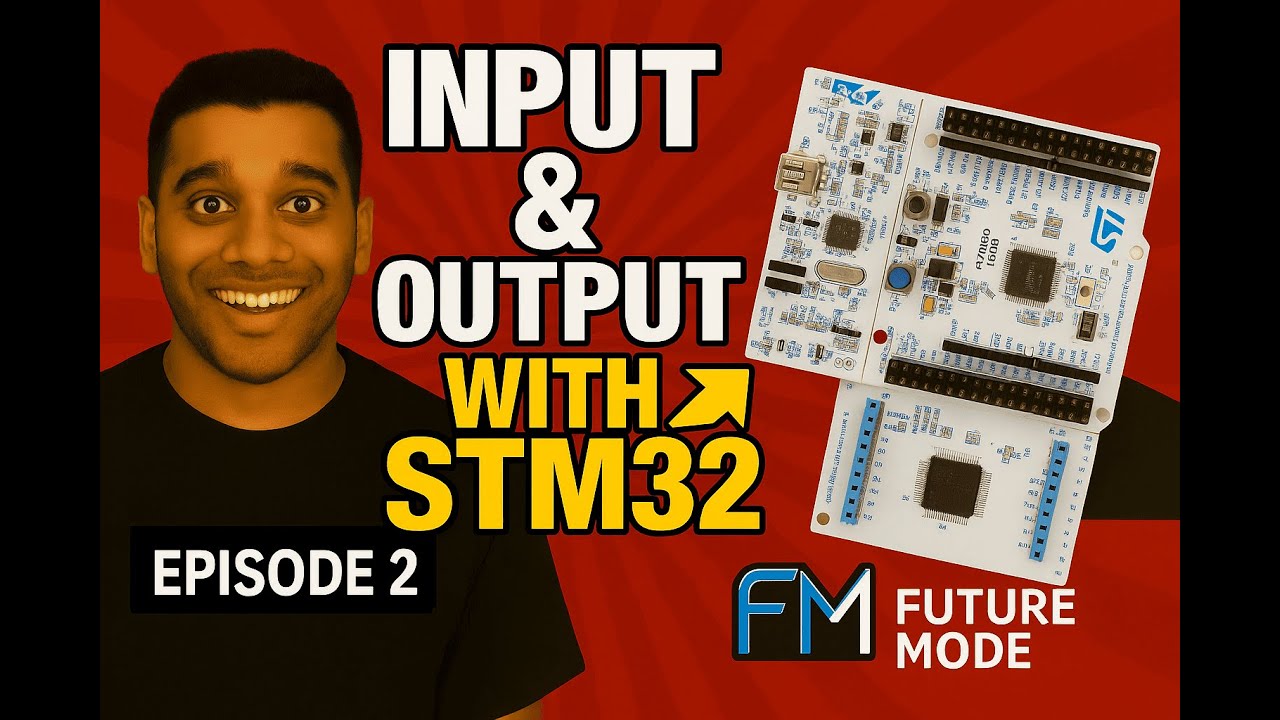STM32 INPUT & OUTPUT | HINDI | #viraltech #electronics #STM32 # ...