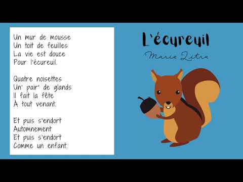 L'écureuil - Marie Litra - YouTube