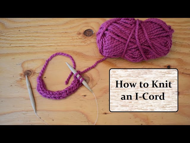 How to Use the Tulip i-cord Knitter Machine