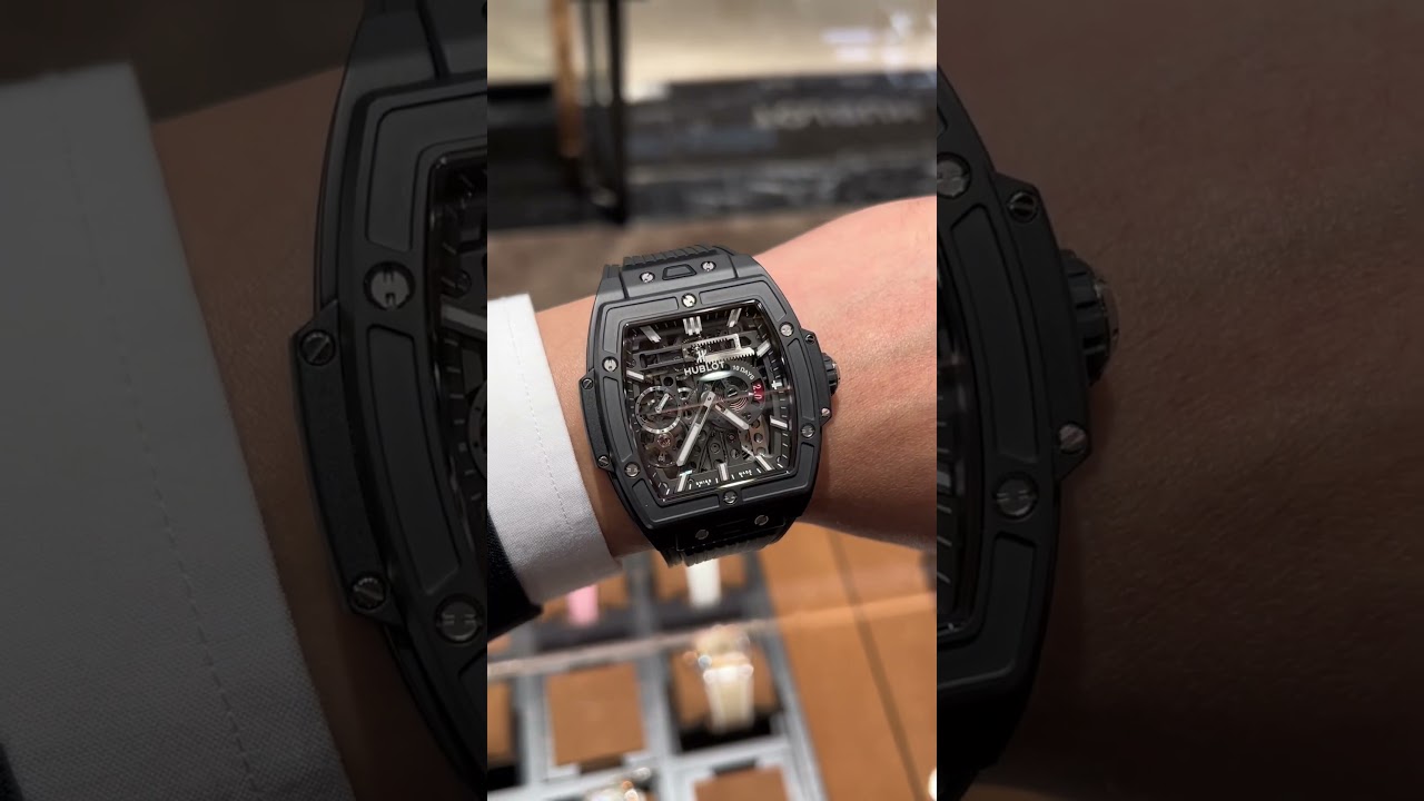 Hublot spirit of big bang meca-10 10-day power reserve black magic 45mm