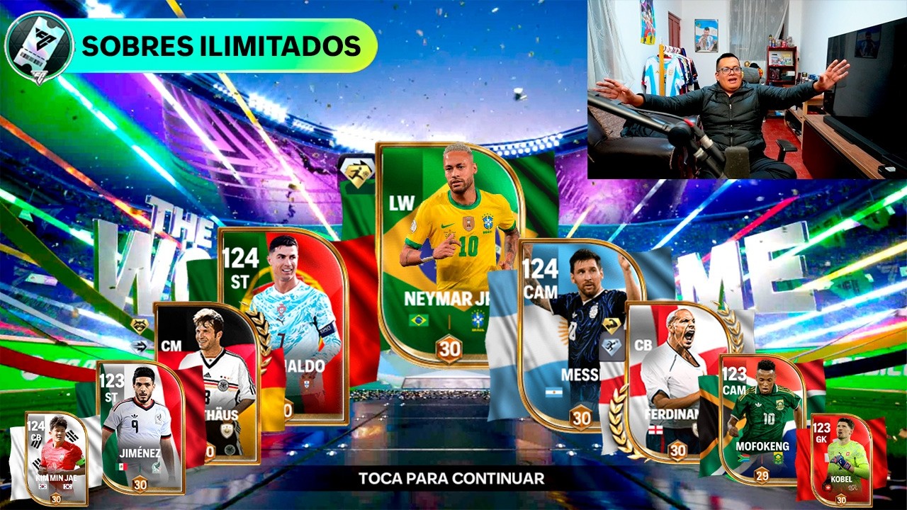 Mi Segundo PACK OPENING de la COPA del MUNDO 2026, pero con Neymar en FC Mobile
