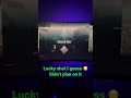 Oh yea this shot is luck all right or just cod timing I guess haha
