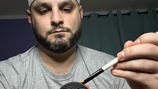 ASMR Tapping | Mic Brushing | Soft Whispering(with new lighting)