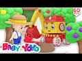 The Colors Song (Learn Fruits Farm) + more nursery rhymes & Kids songs -Baby yoyo