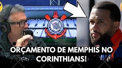 QUE ABSURDO!  CORINTHIANS GASTA 6 MILHÕES DE REAIS C/MEMPHIS POR MÊS! SAÍDA DO JOGADOR SERIA ALÍVIO?