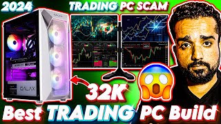 🔥TRADING PC SCAM🔥Best TRADING PC Build With 4 Monitors Setup @KshitijKumar1990