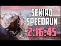 Sekiro Speedrun - All Memories / Beads in 2:16:45 @Elajjaz