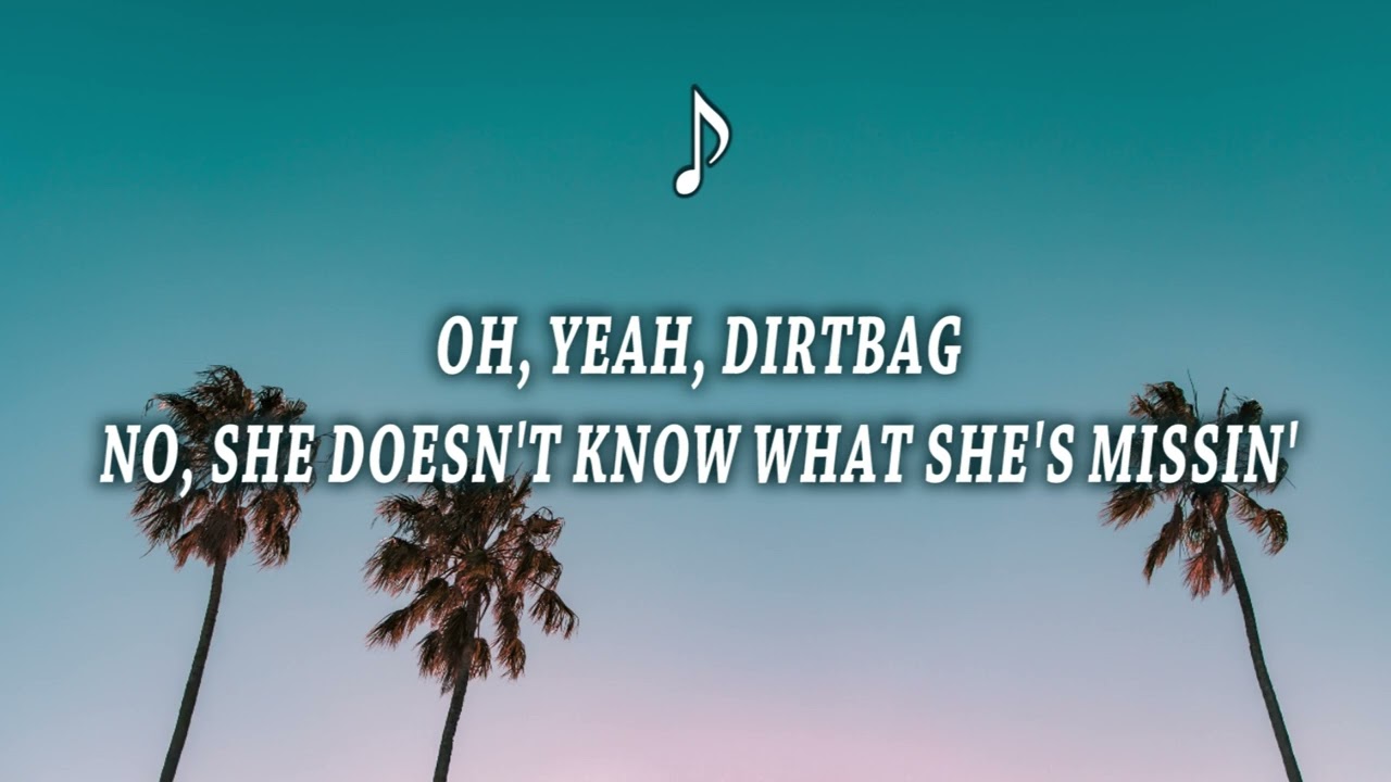 Wheatus Teenage Dirtbag (Lyrics) YouTube