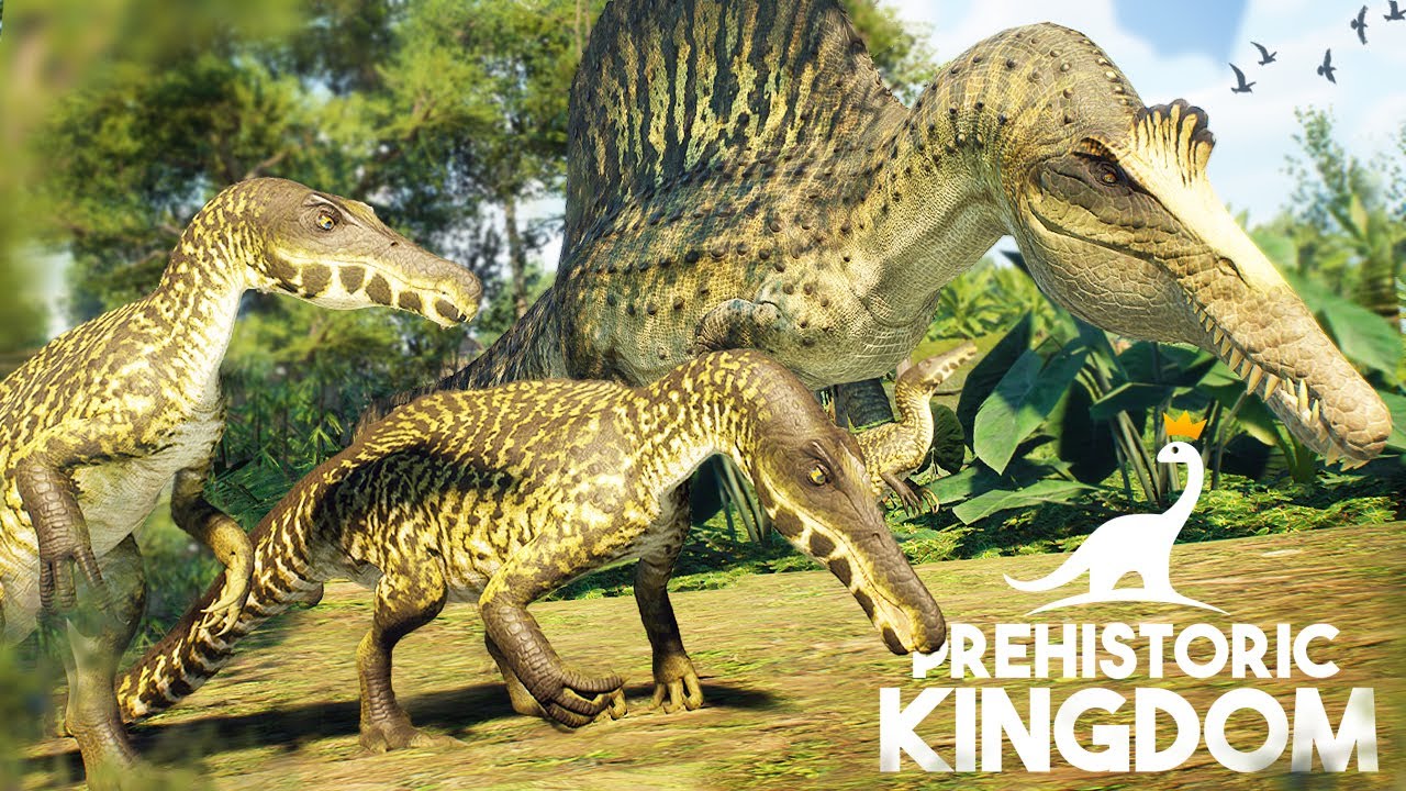 Baby Spinosaurus & Dinosaur Herding Revealed For Prehistoric Kingdom's Next Big Update