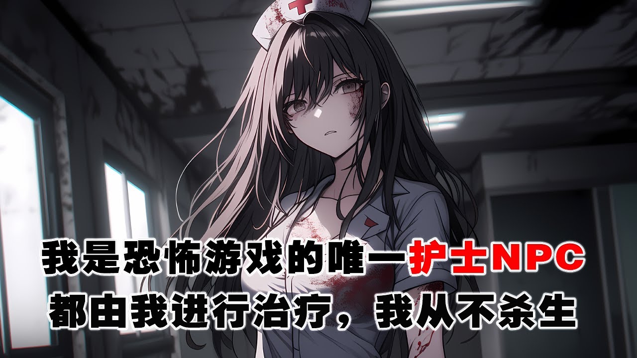 💢《恐怖遊戲的護士NPC》：我是恐怖遊戲的唯一護士NPC，副本中無論是鬼怪還是大Boss受傷後，都由我進行治療。我從不殺生，連玩家都很尊敬我。 #皮皮说漫