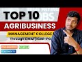 Top10 agribusiness management college through cmaticar pg admission 2024 by technovimalp