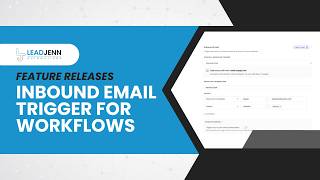Inbound Email Trigger For Workflows