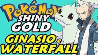 Pokémon Shiny Gold (Detonado - Parte 13) - HM Waterfall e Ginásio de Gelo