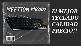 Unboxing Telcado Mecanico Mk007 Teclado Barato