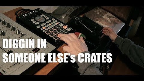 AKAI MPC Making a BEAT and Digging in the crates VINYL WEDNESDAYS #25