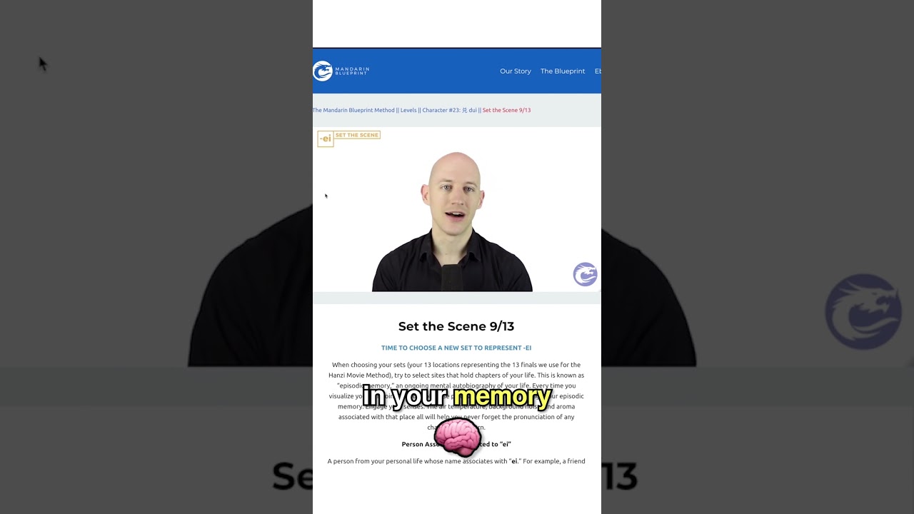 Using memory palaces to learn pronunciation of Chinese characters (part 1) #learnmandarin #chinese