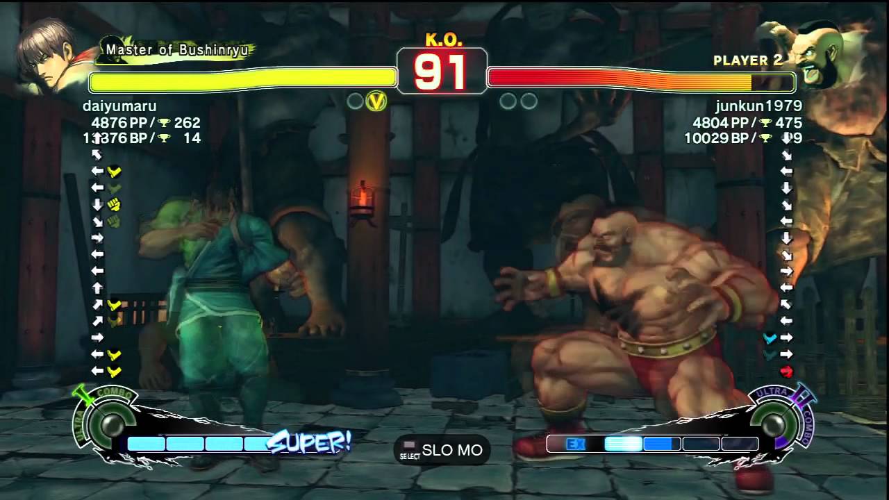 junkun1979 [Zangief] vs. Ibuki, Guy | 2 Ranked Matches | PS3 SSF4 Arcade Edition