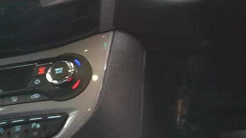 Ford focus mk3  interior temperature sensor removal
