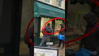 Broad Daylight Jewelry Store Robbery Caught on Camera 😨 | #shorts #commentary