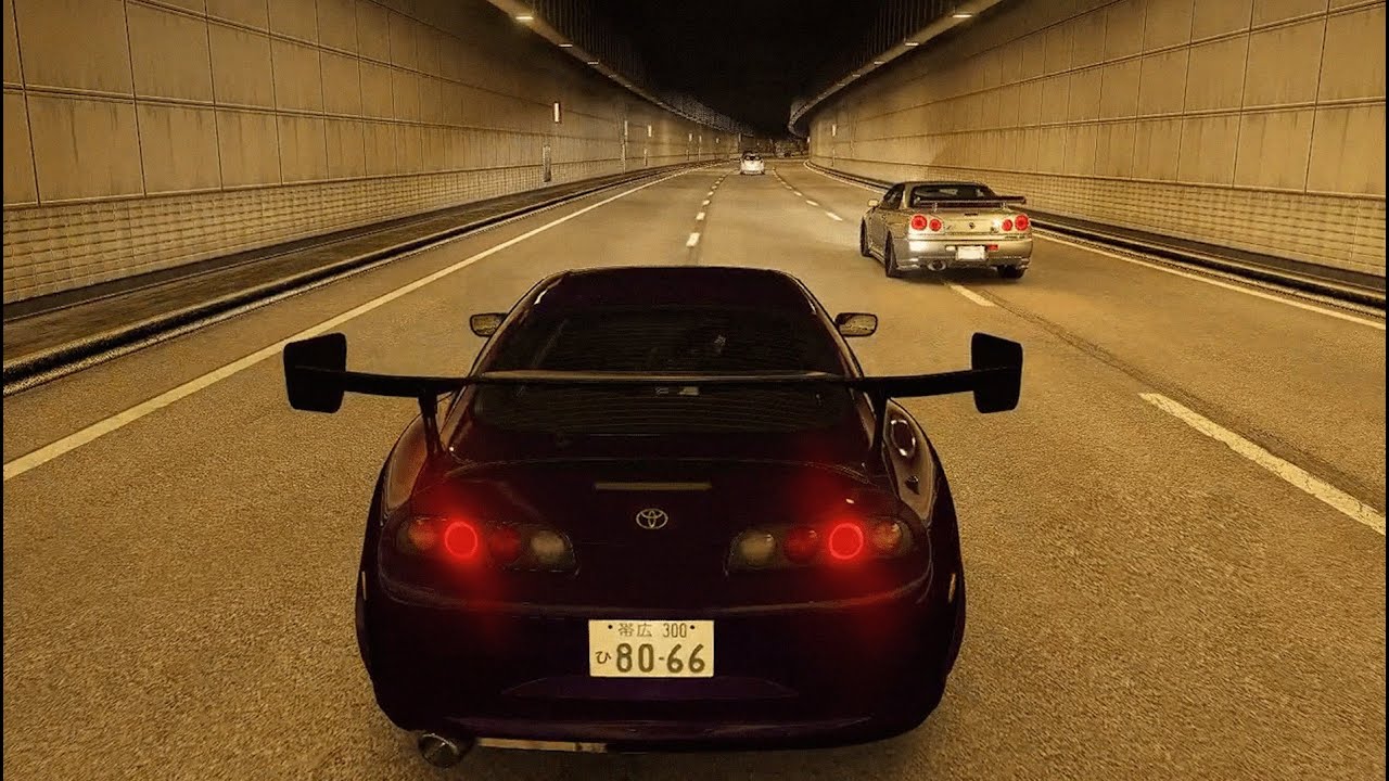 Toyota Supra VS Nissan GT-R R34 Skyline Street Racing - Assetto Corsa ...