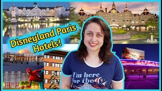 Disneyland Paris Hotels  ULTIMATE Guide!