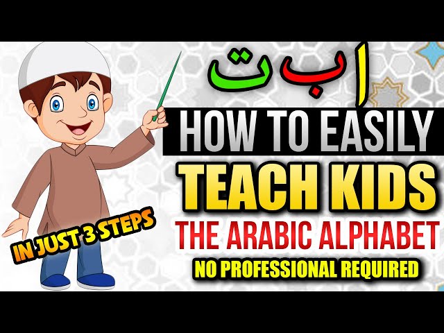 Learn Arabic Reading and Writing Lesson 1 - The Arabic Alphabets 