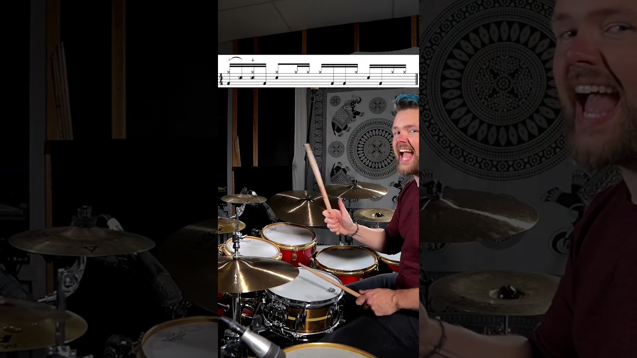 Try this drum lick to sound like a better drummer than before! 😃 YouTube