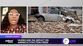 Why Hurricane Ida could make the eviction crisis worse as the federal rent moratorium ends
