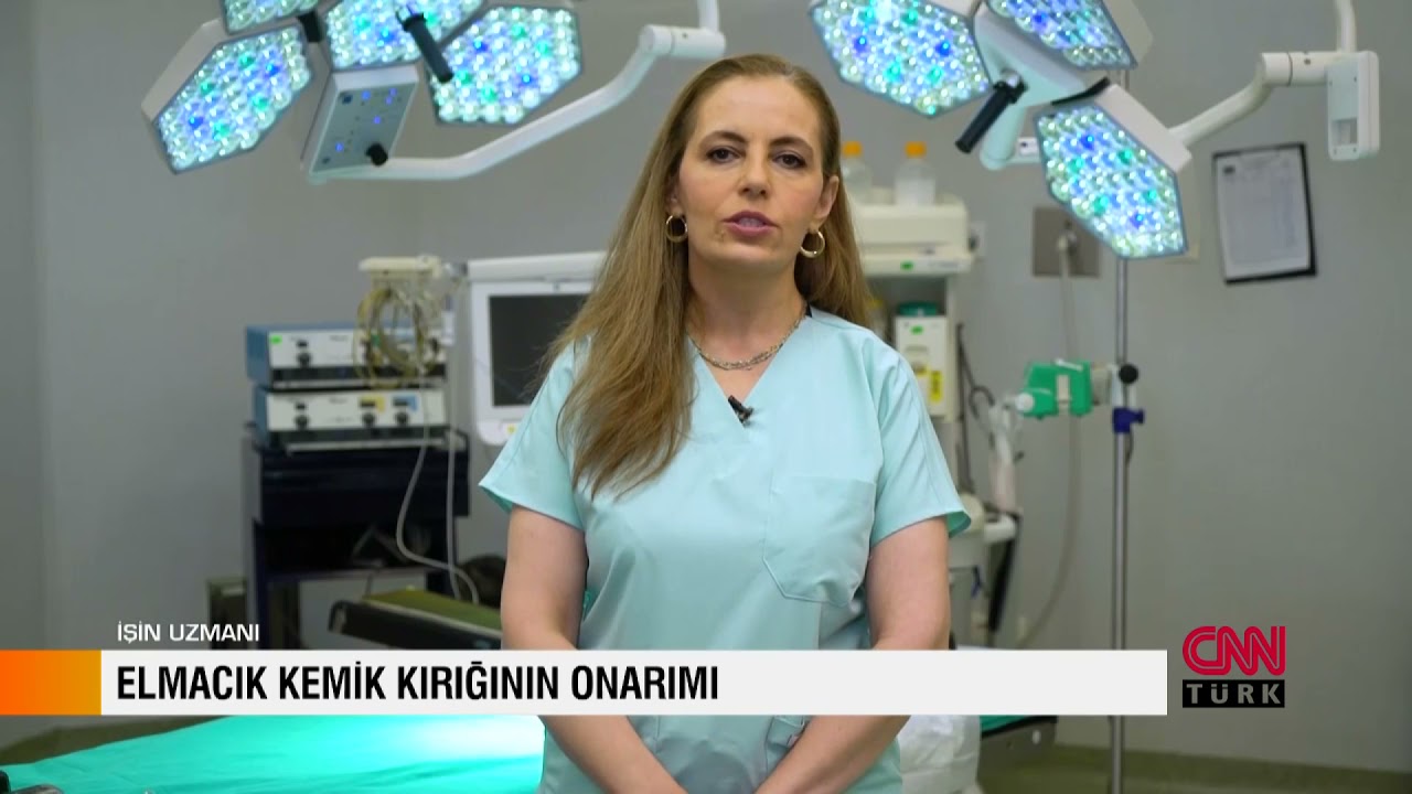 İŞİN UZMANI / PROF. DR. DERYA ÖZÇELİK - EST. VE PLAST. CERRAHİ UZM. /ELMACIK KEMİK KIRIĞININ ONARIMI