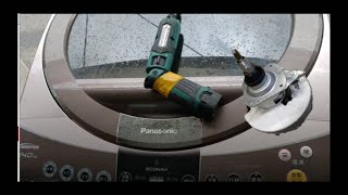 修理變頻洗衣機  換軸心 不會右轉  更換 運轉馬達組 (DMM)  Panasonic 國際牌 NA-V158VB-S 變頻直立洗衣機