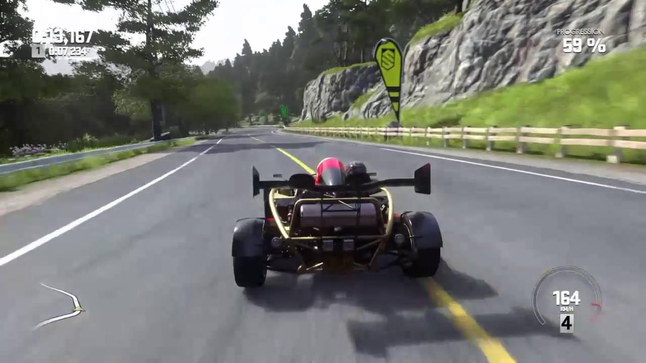 DRIVECLUB PS4 Sprint Takahagi Hills Ariel Atom 500 V8 1st WR [Smooth Criminal!!!]