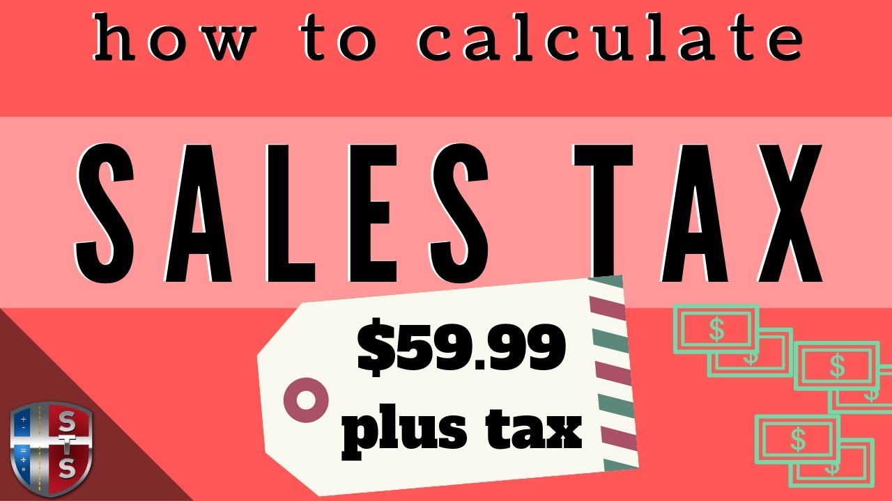 How To Calculate Sales Tax And Final Price